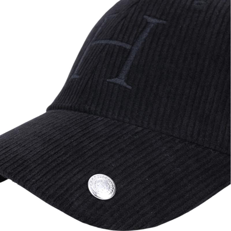 Harcour - Casquette unisexe Crunchy noir