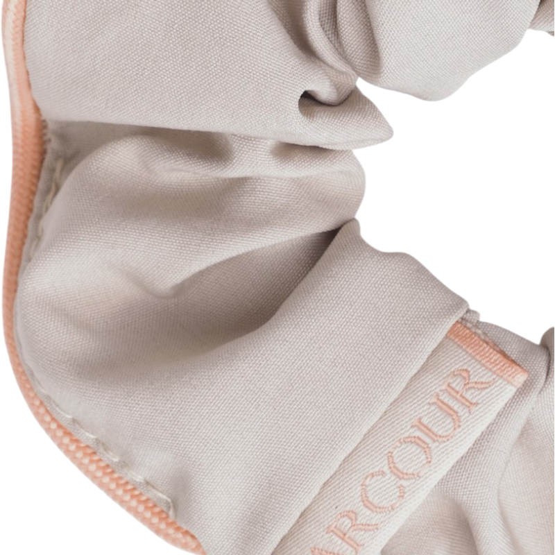 Harcour - Spidy beige/apricot hair elastic scrunchie 