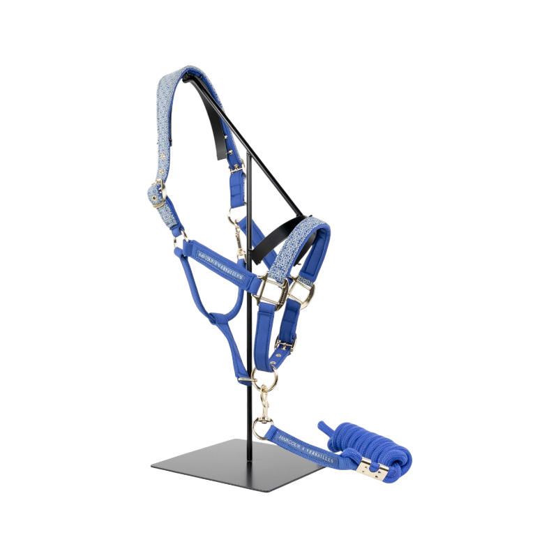 Harcour - Ensemble licol et longe Maximin marine Harcour x Versailles | - Ohlala