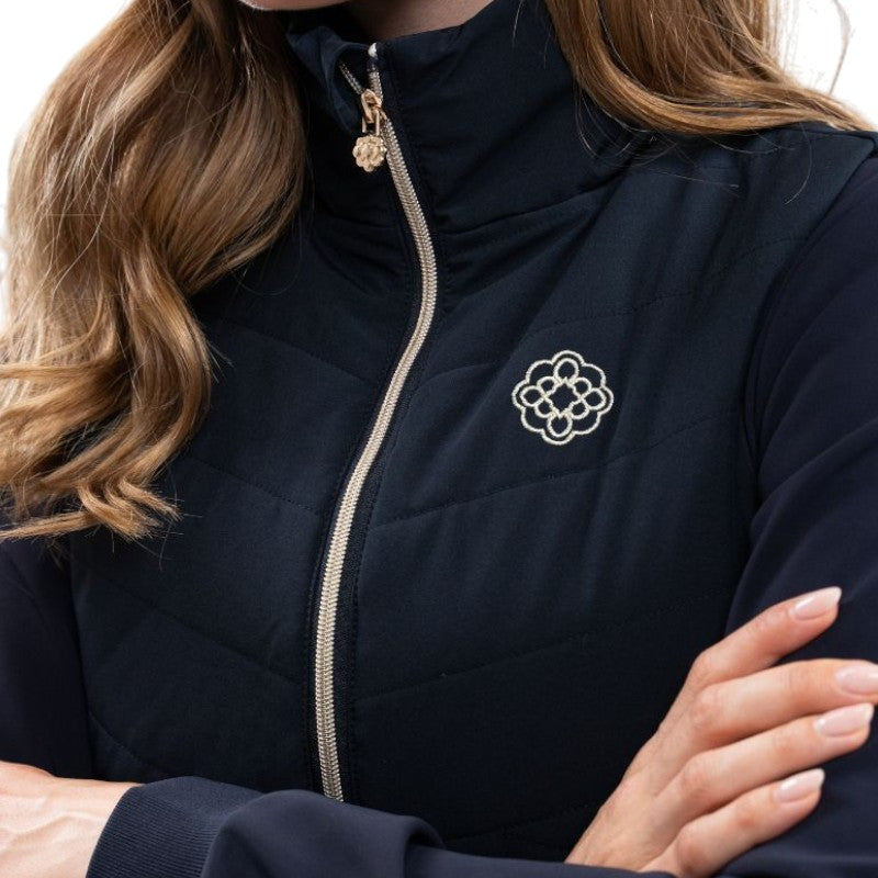 Harcour - Gilet sans manches femme Leonie marine Harcour x Versailles | - Ohlala