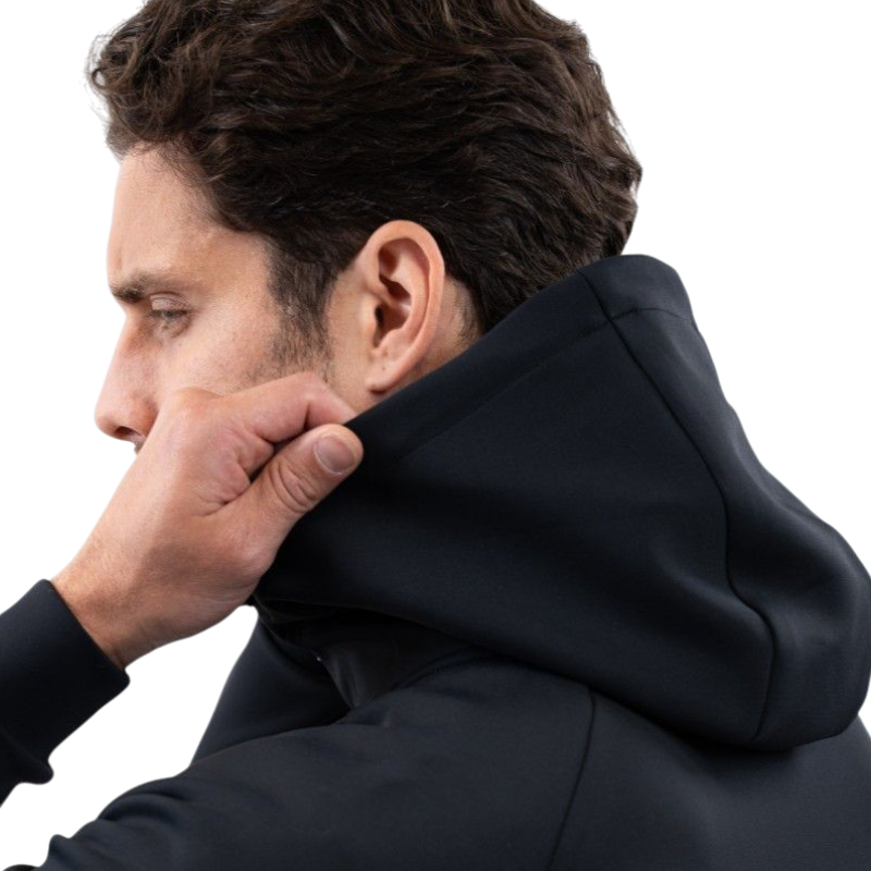 Harcour - Sweat technique zippé homme Aron noir | - Ohlala