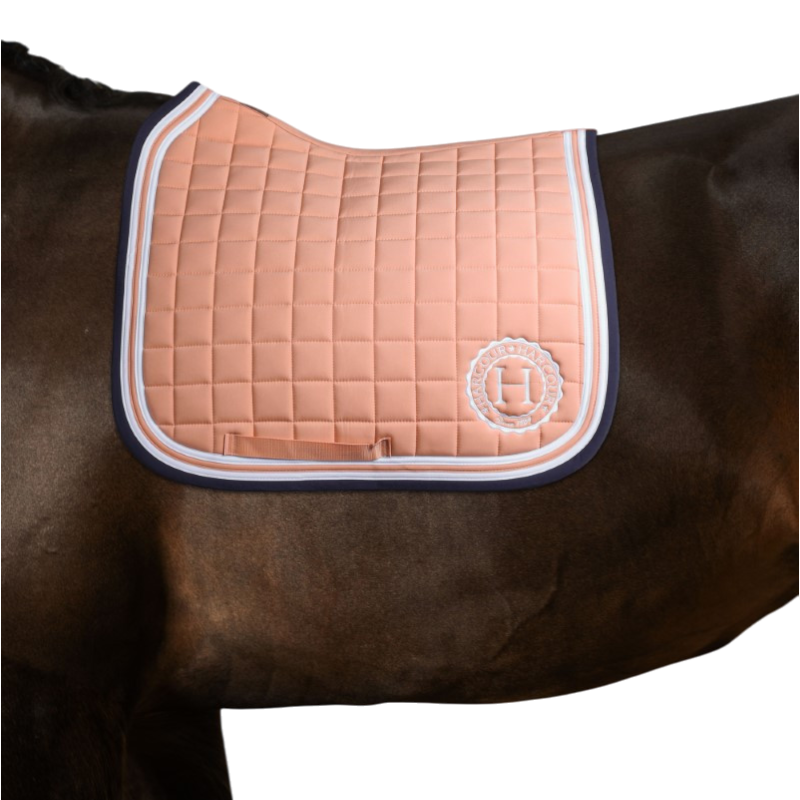 Harcour - Tapis de dressage Soft abricot | - Ohlala