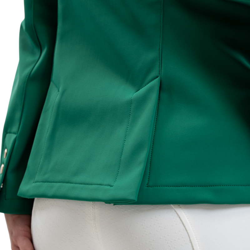 Harcour - Veste de concours femme Jismy emerald green | - Ohlala