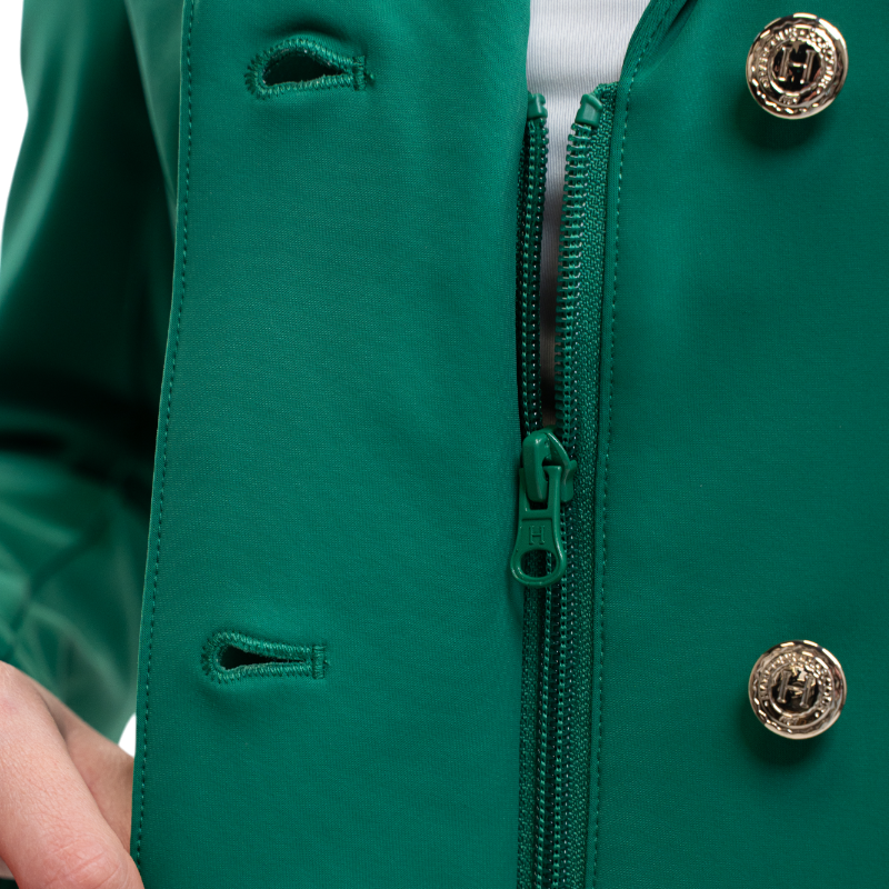 Harcour - Veste de concours femme Jismy emerald green | - Ohlala
