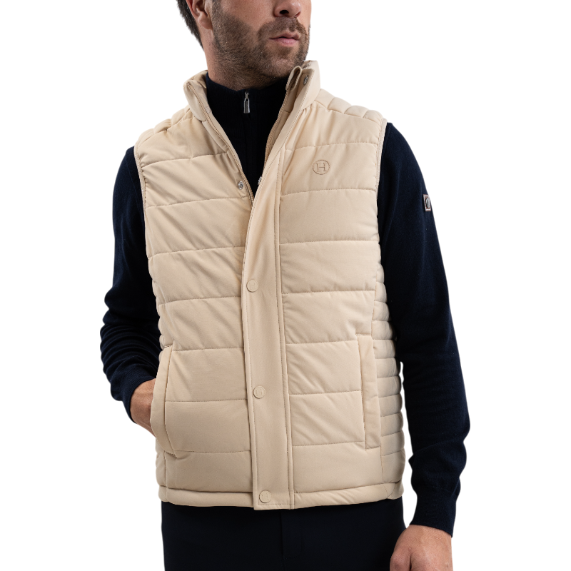 Harcour - Veste sans manches homme Boston lin | - Ohlala