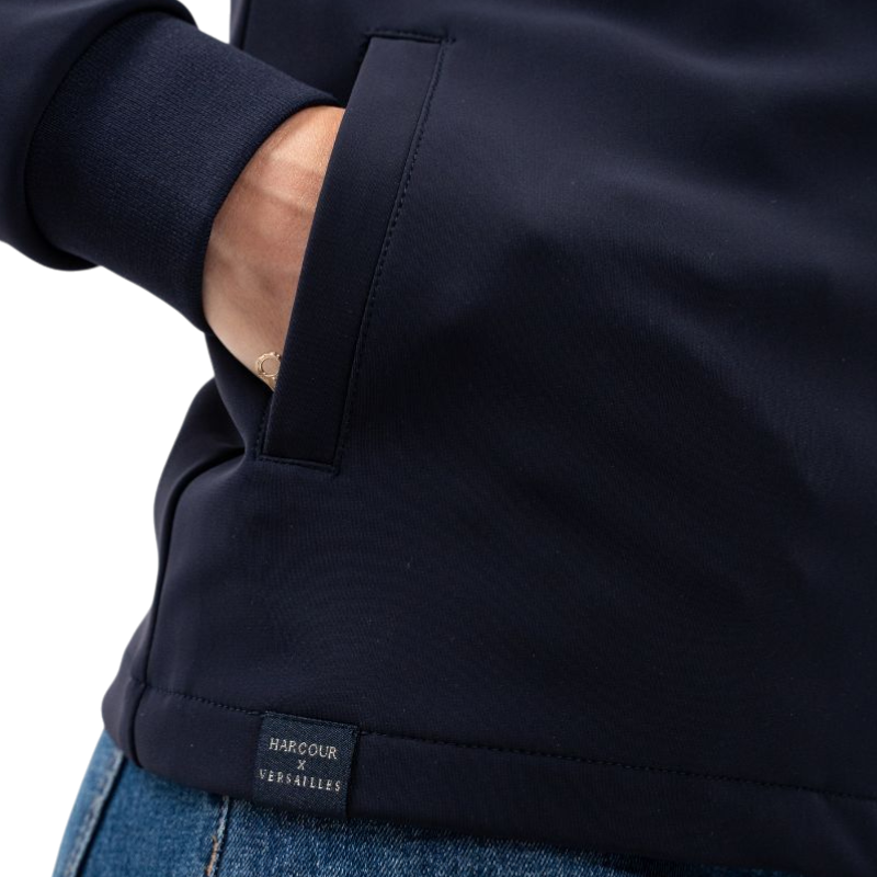 Harcour - Veste softshell femme Bernadette marine Harcour x Versailles | - Ohlala