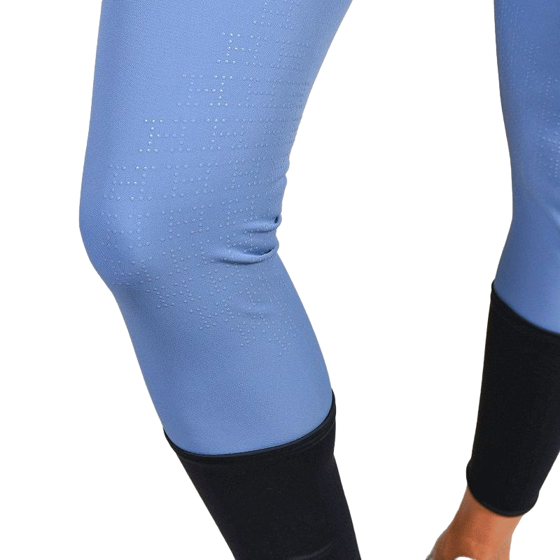 Harcour - Pantalon d'équitation femme Jaltika bleu français