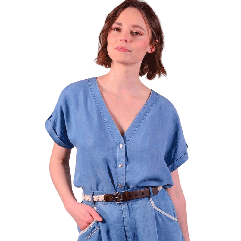 Harcour - Blouse femme Shaina WE denim | - Ohlala