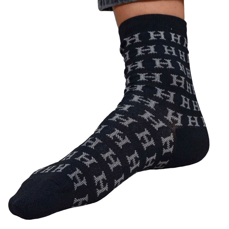 Harcour - Chaussettes courtes Soda noir (x1) | - Ohlala