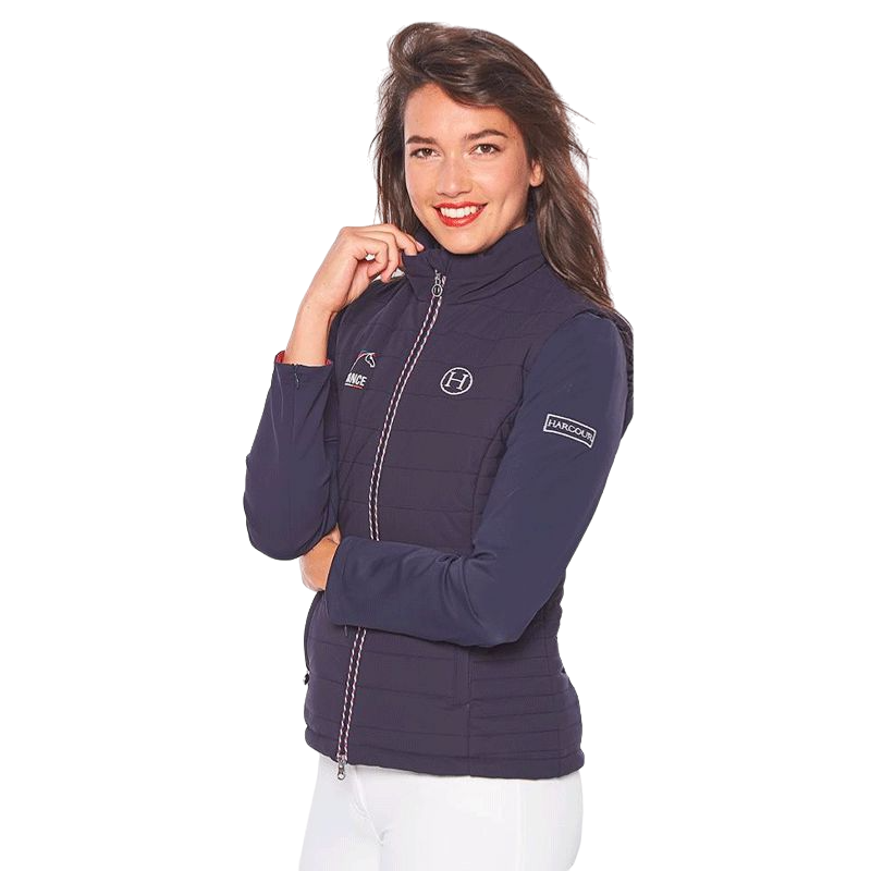 Harcour - Doudoune sans manches Nippon marine | - Ohlala