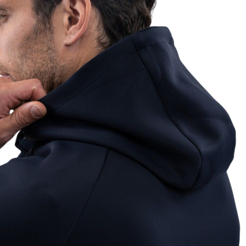 Harcour - Sweat technique zippé homme Aron marine | - Ohlala