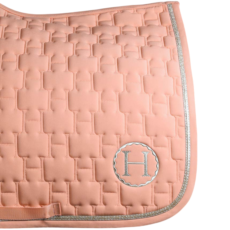 Harcour - Tapis de dressage Sirnali abricot | - Ohlala