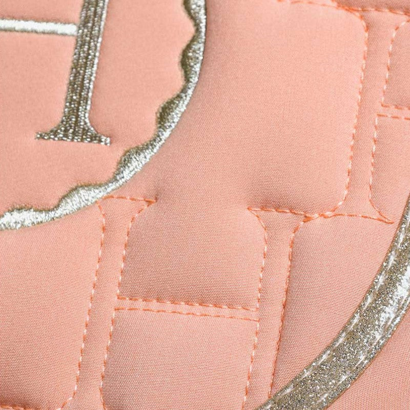 Harcour - Tapis de dressage Sirnali abricot | - Ohlala