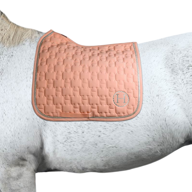 Harcour - Tapis de dressage Sirnali abricot | - Ohlala