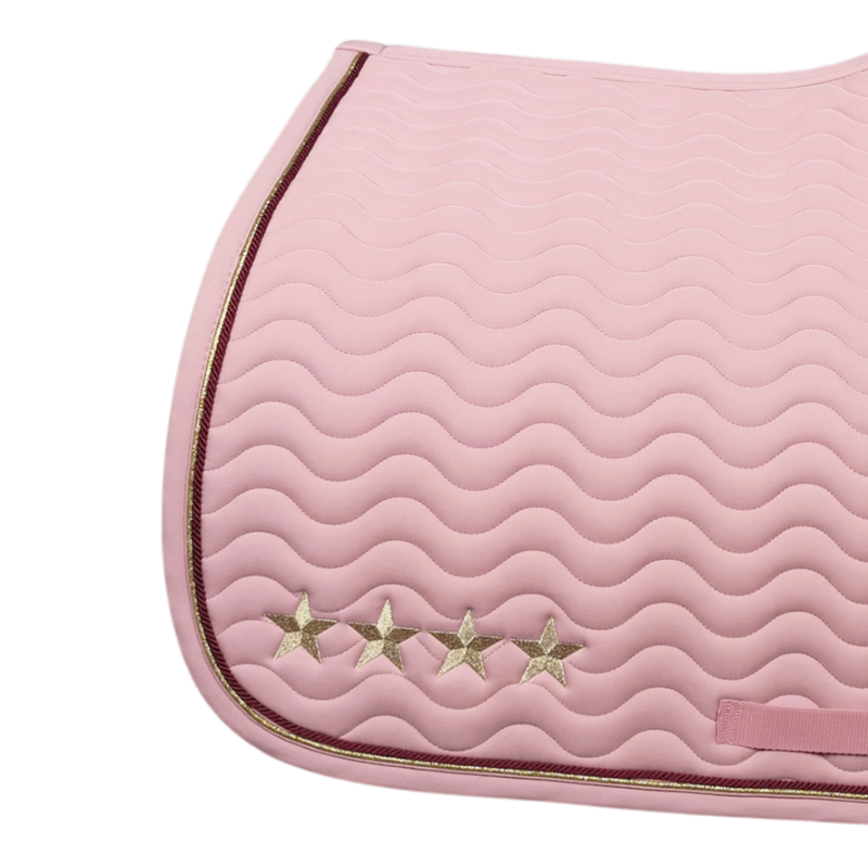 Harcour - Tapis de selle Arkana Star pivoine | - Ohlala