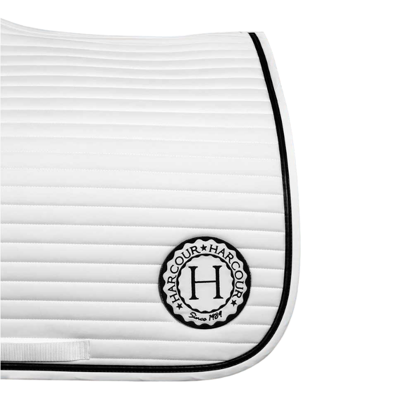 Harcour - Tapis de selle Karembar blanc | - Ohlala