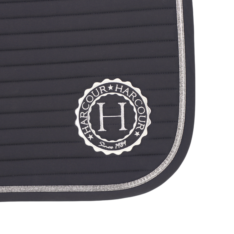 Harcour - Tapis de selle Karembar marine/ marine | - Ohlala