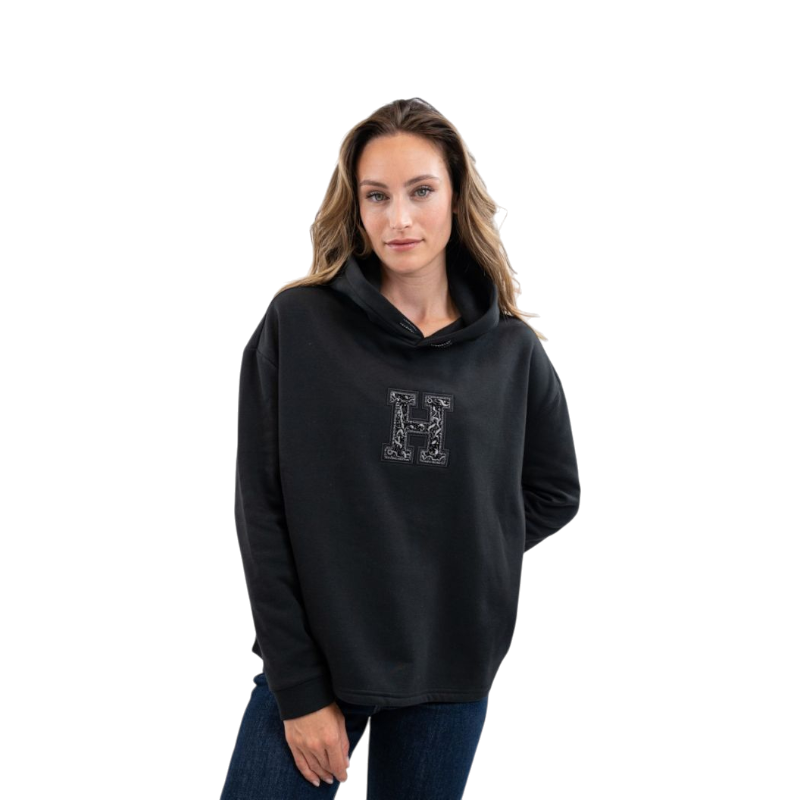 Harcour - Women's hoodie Almyra black 