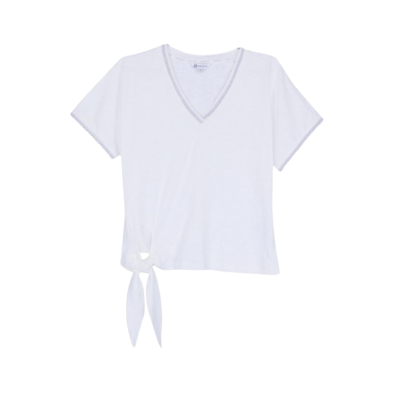 Harcour - T-shirt manches courtes Femme Cairns blanc