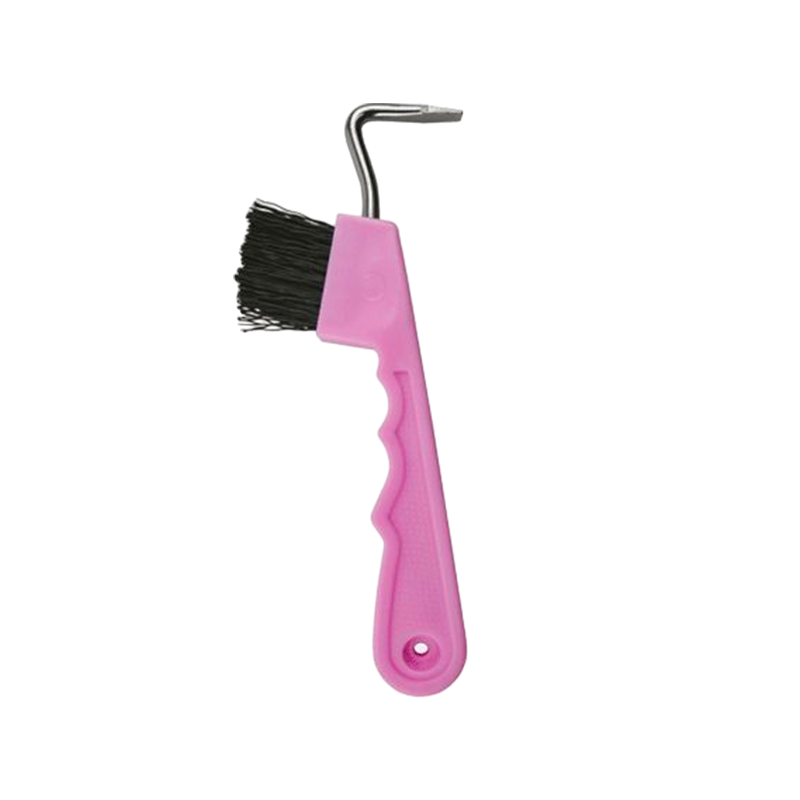 Hippotonic - Pink brush hoof pick