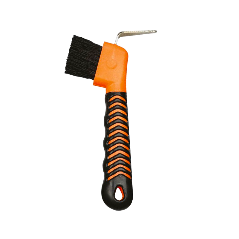 Hippotonic - Orange soft hand hoof pick