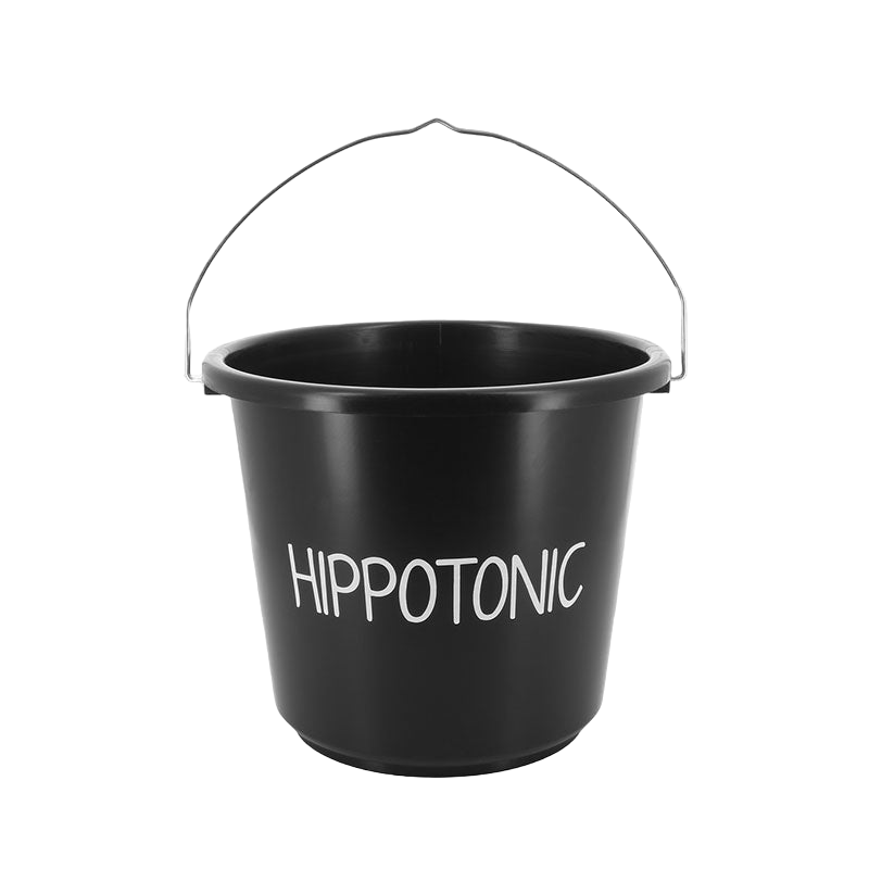 Hippotonic - Seau écurie noir 12L