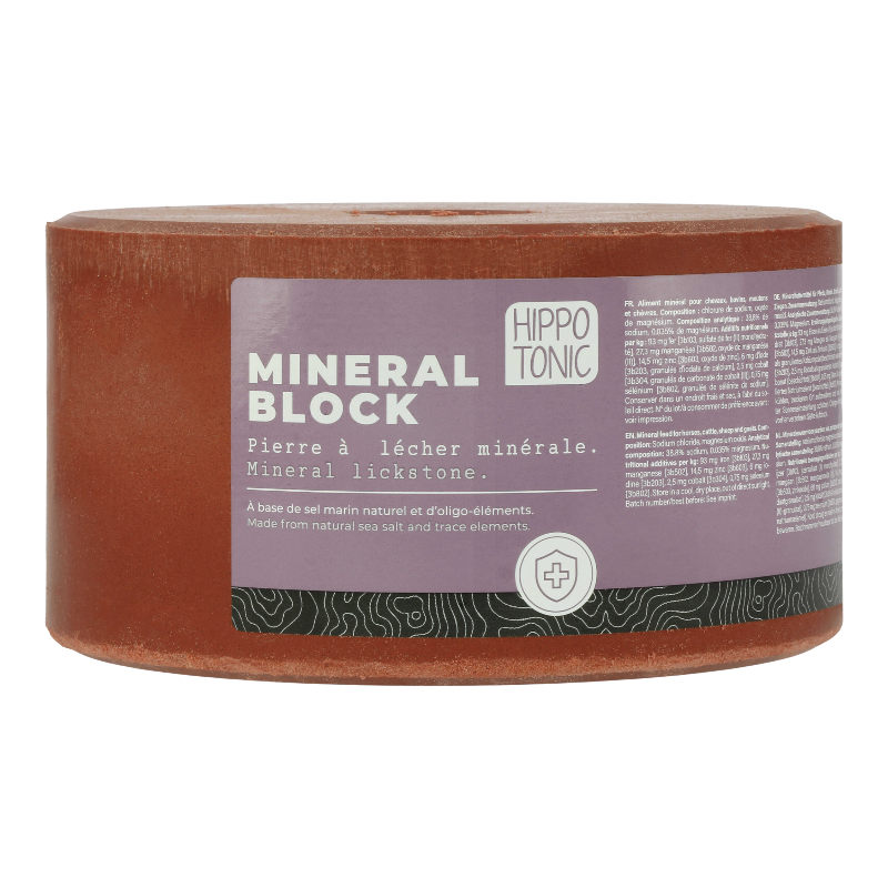 Hippotonic - Pierre à sel Minéral Block 3kg | - Ohlala