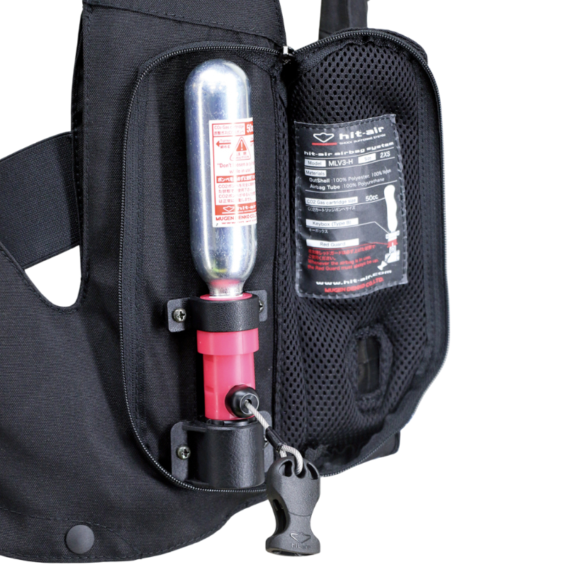 Hit Air - Gilet airbag enfant complet MLV3 noir | - Ohlala