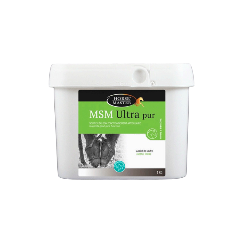 Horse Master - Complément alimentaire Soufre organique MSM Ultra Pur