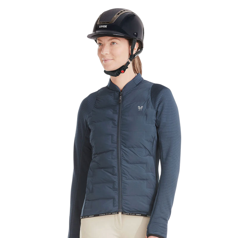 Horse Pilot - Veste manches longues femme Storm navy | - Ohlala