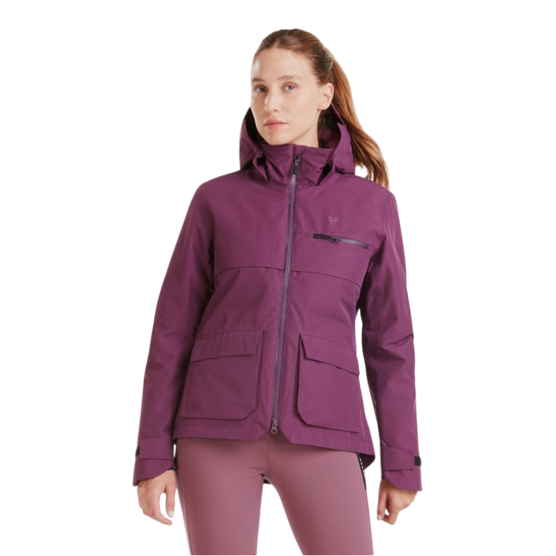 Horse Pilot - Manteau manches longues femme Essential dark purple | - Ohlala