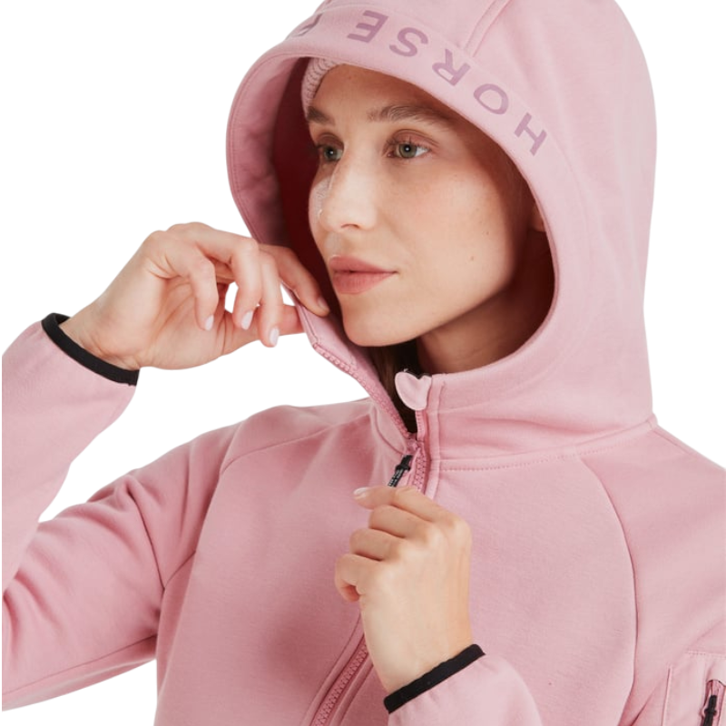 Horse Pilot - Veste manches longues femme Pampa baby pink | - Ohlala