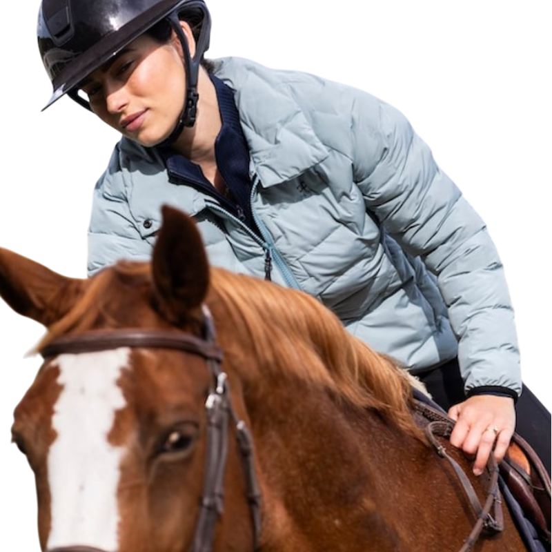 Horse Pilot - Veste manches longues femme Softlight green tea | - Ohlala