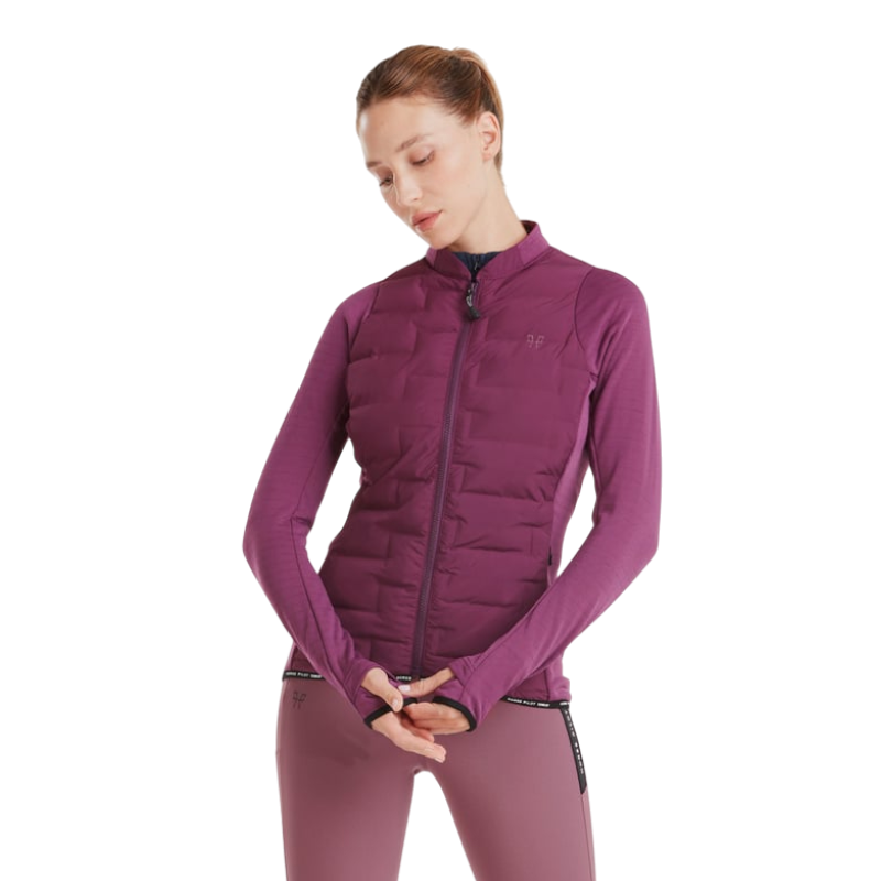 Horse Pilot - Veste manches longues femme Storm dark purple | - Ohlala