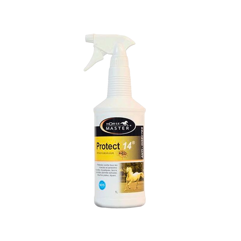 Horse Master - Spray anti-insecte et parasites Protect 14