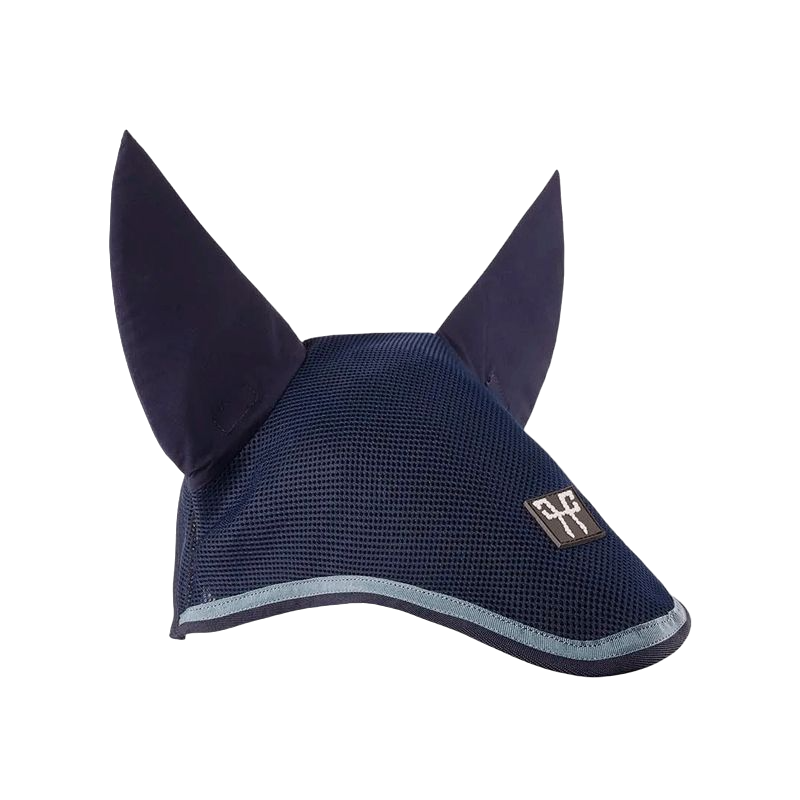 Horse Pilot - Bonnet pour chevaux mesh marine/ cloudy blue