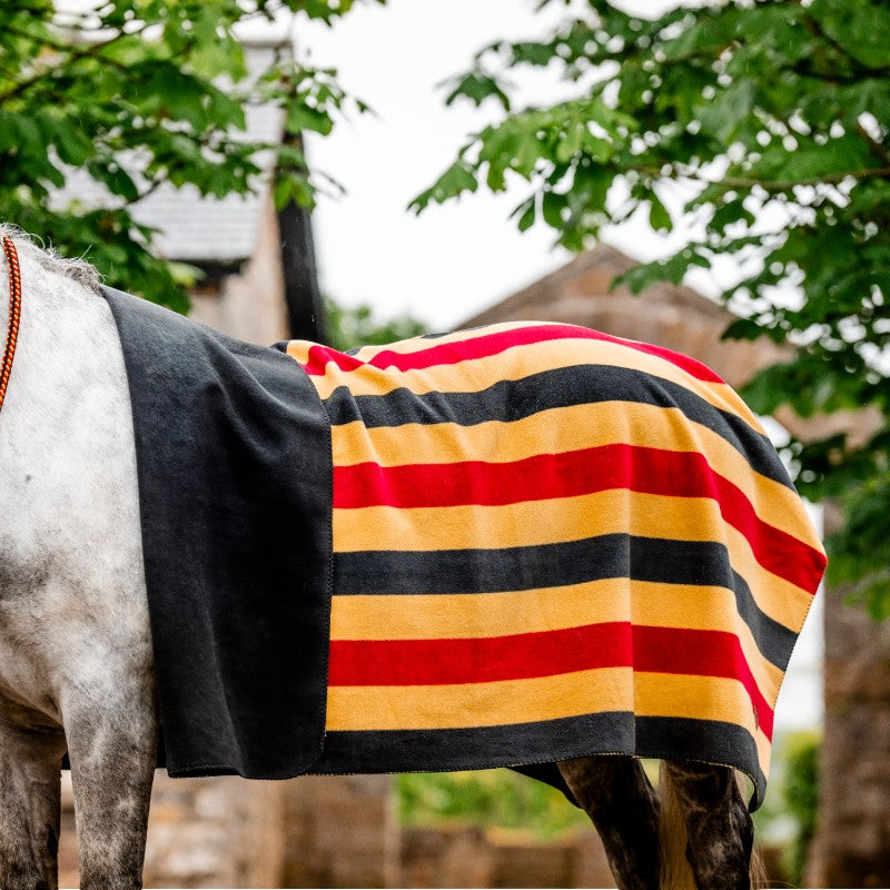 Horseware - Carré polaire Newmarket Fleece witney gold | - Ohlala