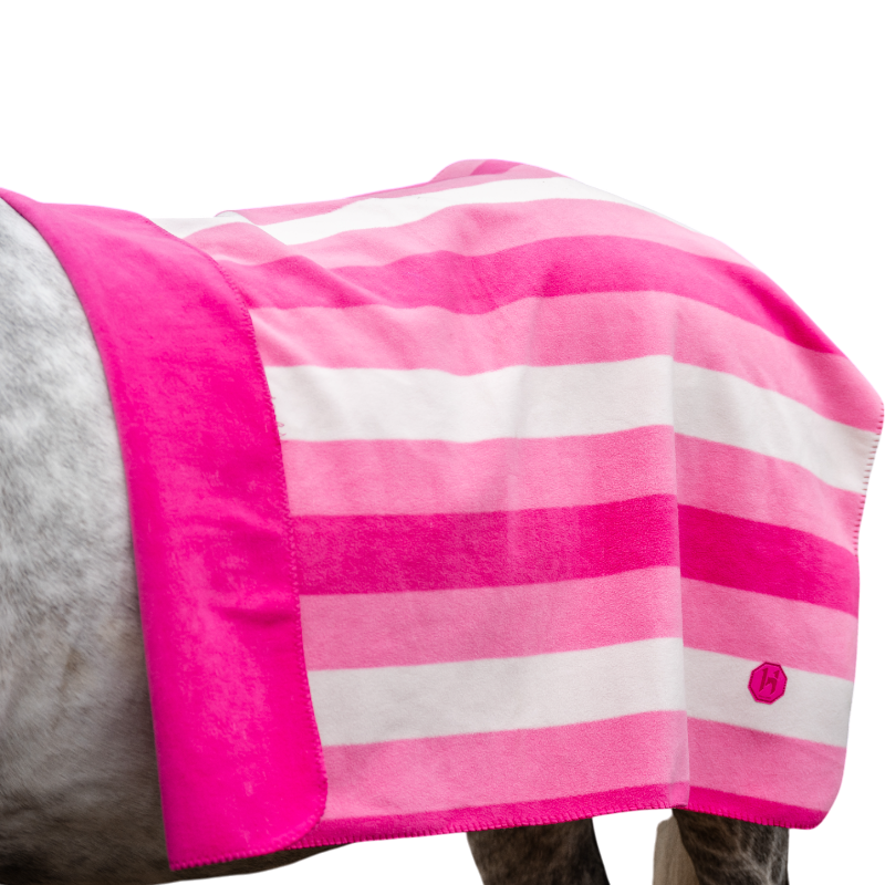 Horseware - Carré polaire Newmarket Fleece witney pink | - Ohlala