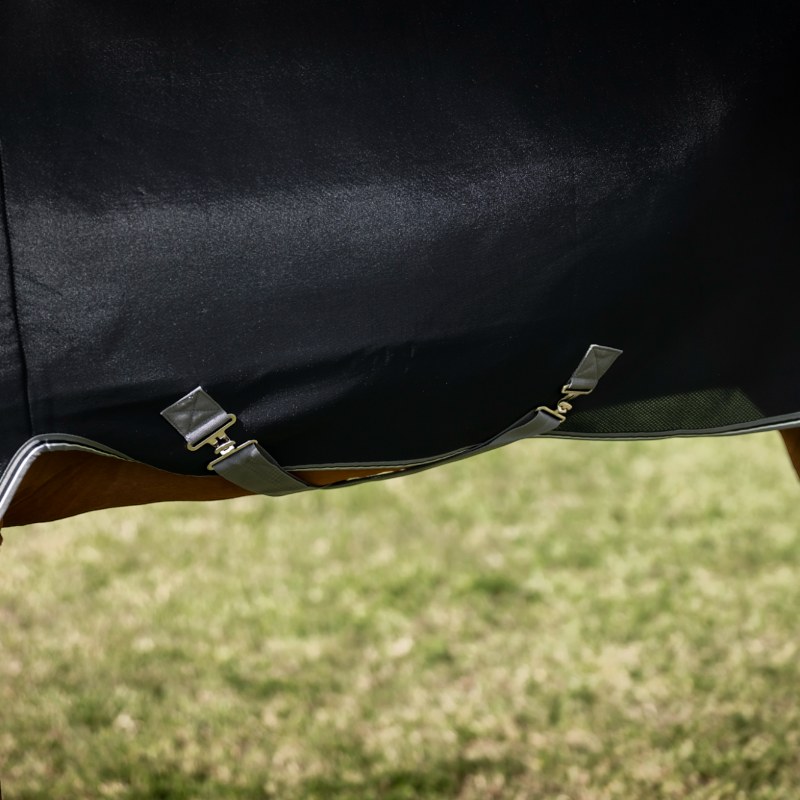 Horseware - Chemise séchante Rambo Airmax Cooler noir/ thunderstorm grey/ argent | - Ohlala