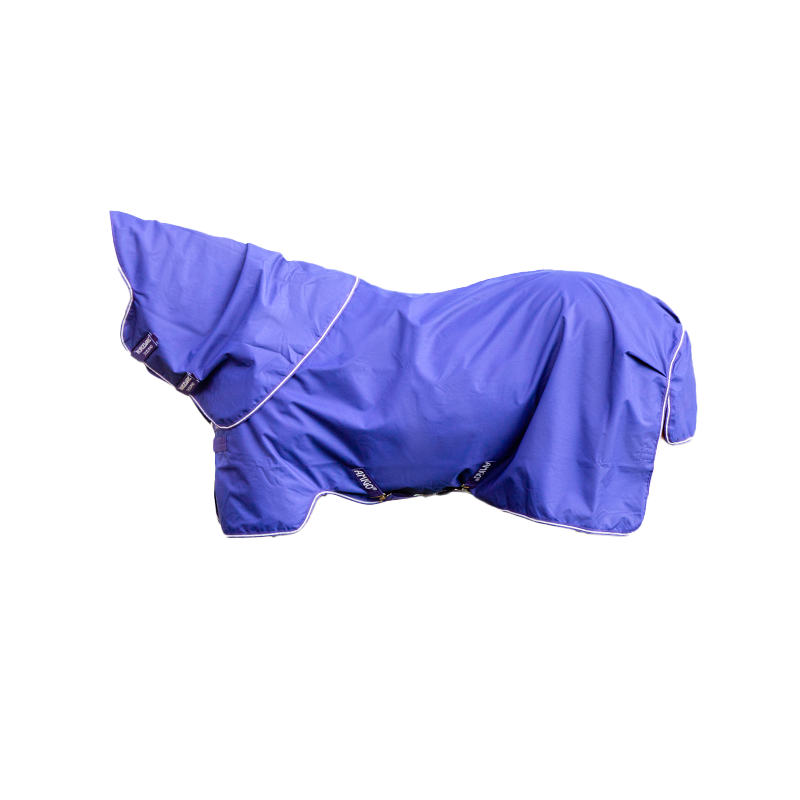 Horseware - Couverture d'extérieur Amigo Hero 900 plus avec couvre-cou bleu/ ivoire 200g