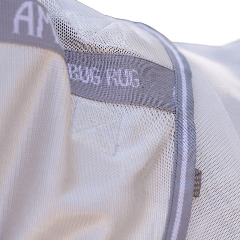 Horseware - Couverture anti-mouches Amigo Bug Rug Plus Petite argent/ titanium grey/ argent | - Ohlala