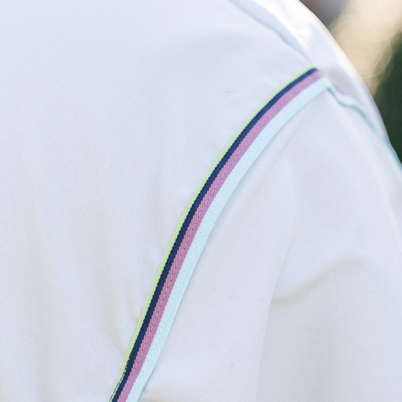 Horseware - Couverture d'extérieur Amigo Ripstop Pony argent/ lime/ marine/ rose/ bleu | - Ohlala