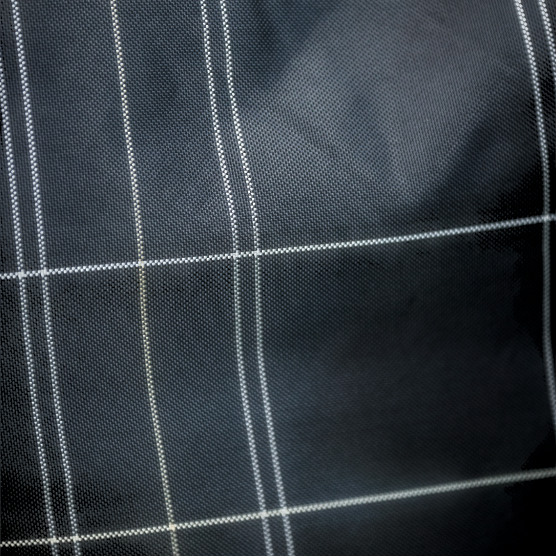 Horseware - Couverture d'extérieur Rhino Wug Turnout VL noir/ gris/ blanc à carreaux 450g | - Ohlala