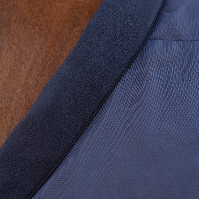 Horseware - Couverture de box Rhino Stable marine/ titanium grey/ classic blue 100g | - Ohlala