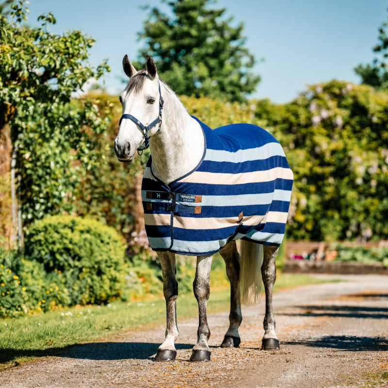 Horseware - Couverture polaire Newmarket witney navy | - Ohlala
