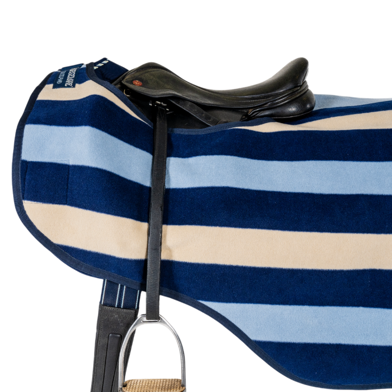 Horseware - Couvre-reins Newmarket witney navy | - Ohlala
