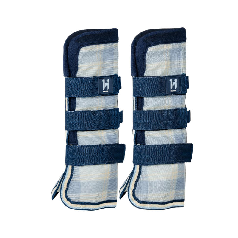 Horseware - Guêtres anti-mouches Newmarket witney navy | - Ohlala