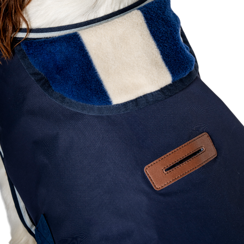 Horseware - Manteau pour chien Newmarket witney navy | - Ohlala