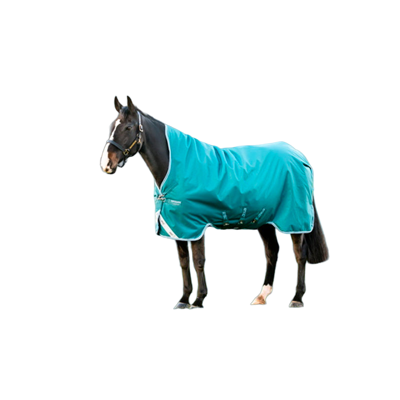 Horseware - Couverture d'extérieur Amigo Bravo 12 Wug encolure montante vert 250g | - Ohlala