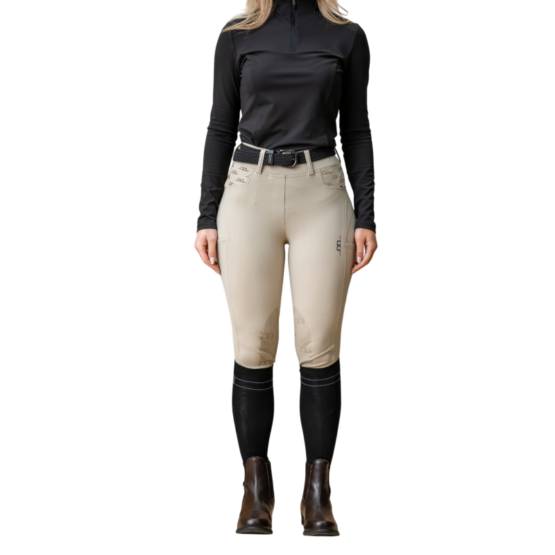 Horseware - Legging d'équitation femme Fina Brushed beige | - Ohlala
